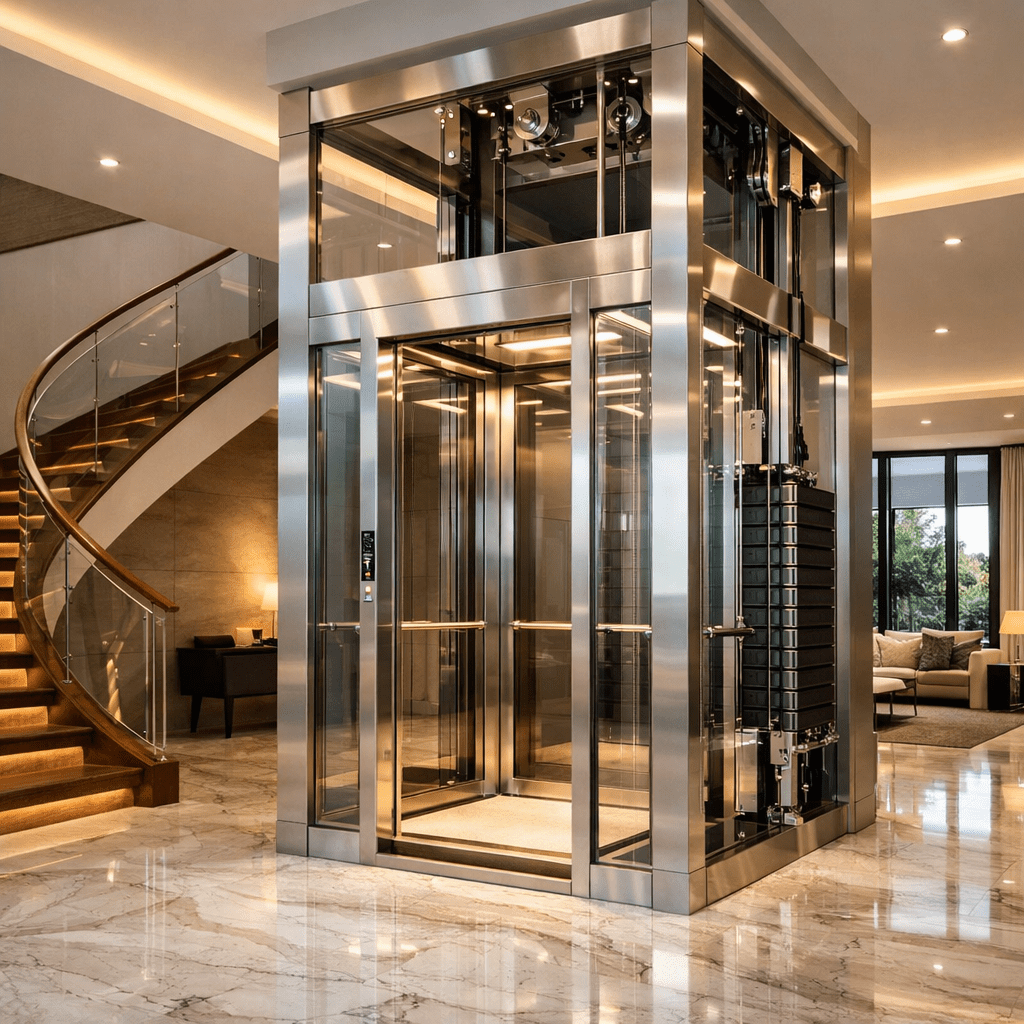 Traction Home Elevator