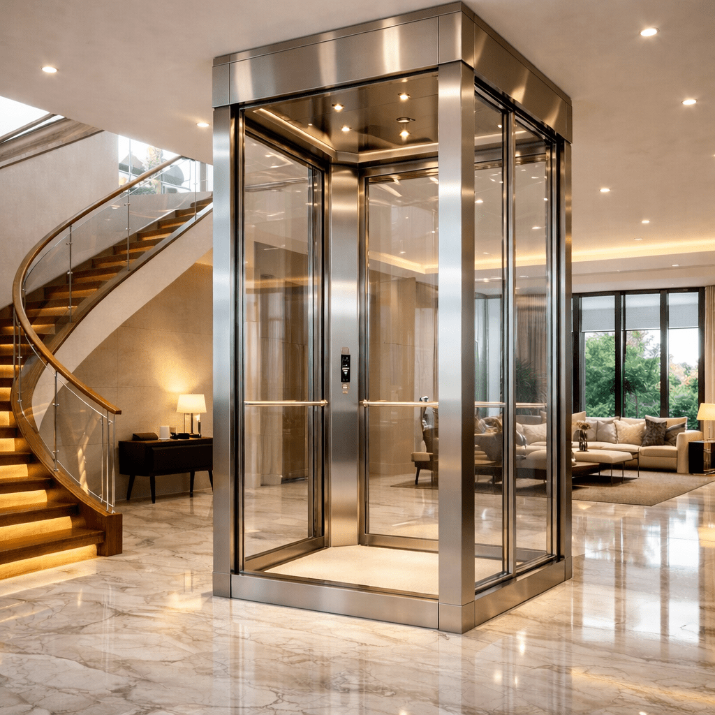 Glass Home Elevator