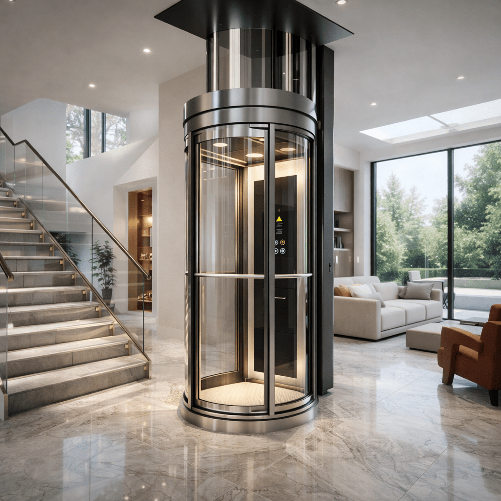 Capsule Lift 6000 CE panoramic elevator by VDMIL