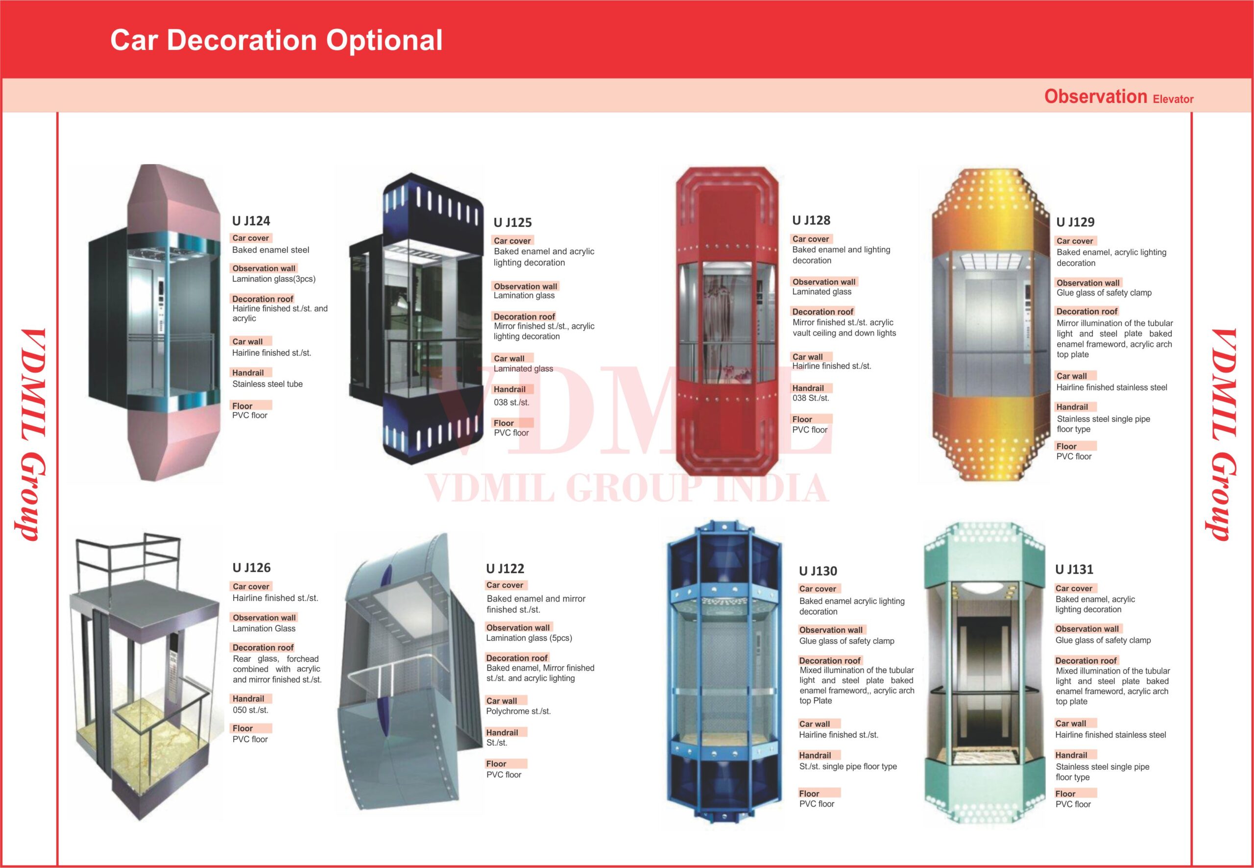 Stylish Capsule Home Elevator for Villas and Duplex Homes